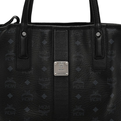 MCM Visetos Liz Reversible Shopper Tote Black 11 of 17