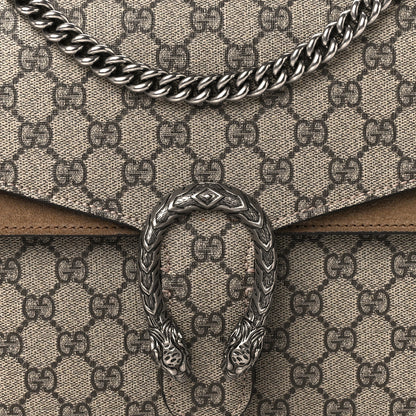 Gucci GG Supreme Monogram Medium Dionysus Shoulder Bag Taupe 8 of 11