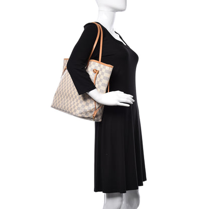 Louis Vuitton Damier Azur Neverfull MM 2 of 18