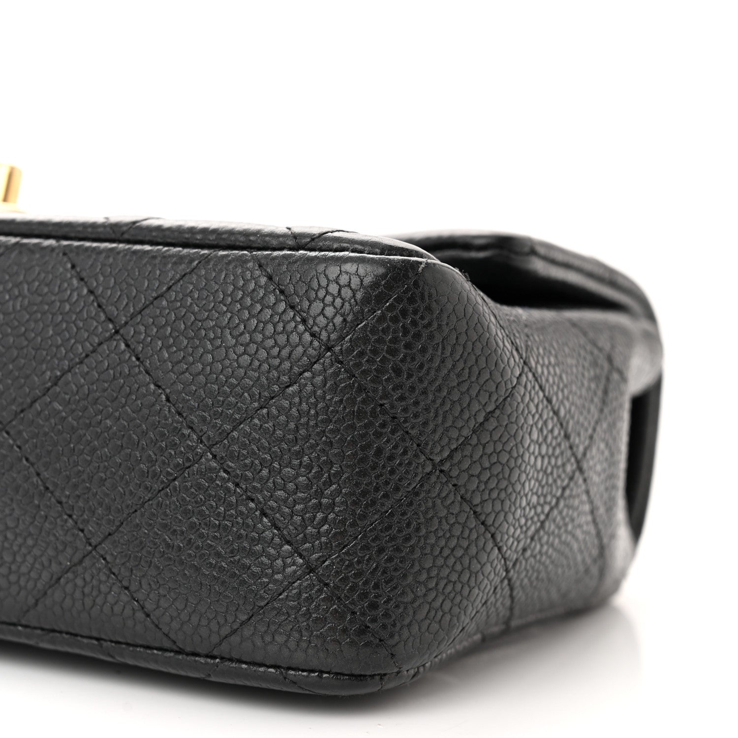 Chanel Caviar Quilted Mini Rectangular Flap Black 10 of 11