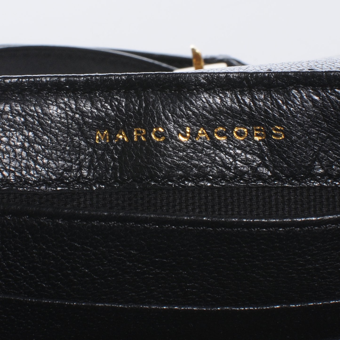 Leather Baroque Single Flap Black