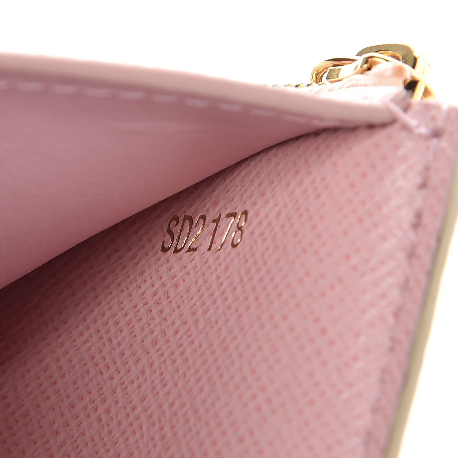 Louis Vuitton Damier Azur Victorine Wallet Rose Ballerine 7 of 7