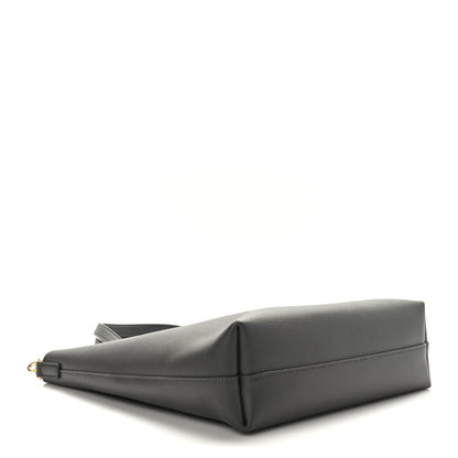 Saint Laurent Calfskin Toy Shopping Tote Earth Grey 4 of 9