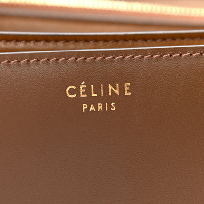Celine Box Calfskin Medium Classic Box Flap Bag Camel 6 of 10