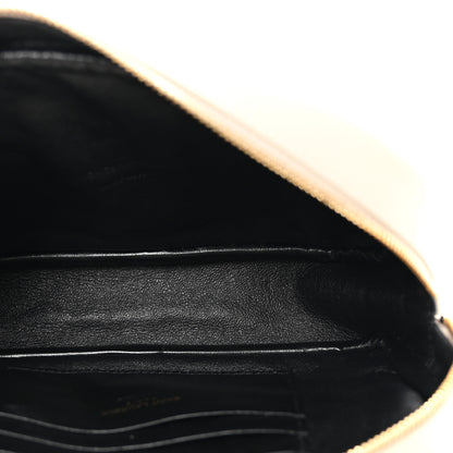 Saint Laurent Grain De Poudre Matelasse Monogram Mini Lou Camera Bag Crema Soft 5 of 10