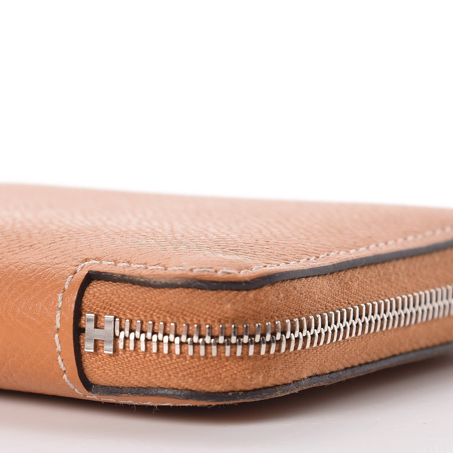 Hermes Epsom Silk'in Compact Wallet Gold 9 of 9