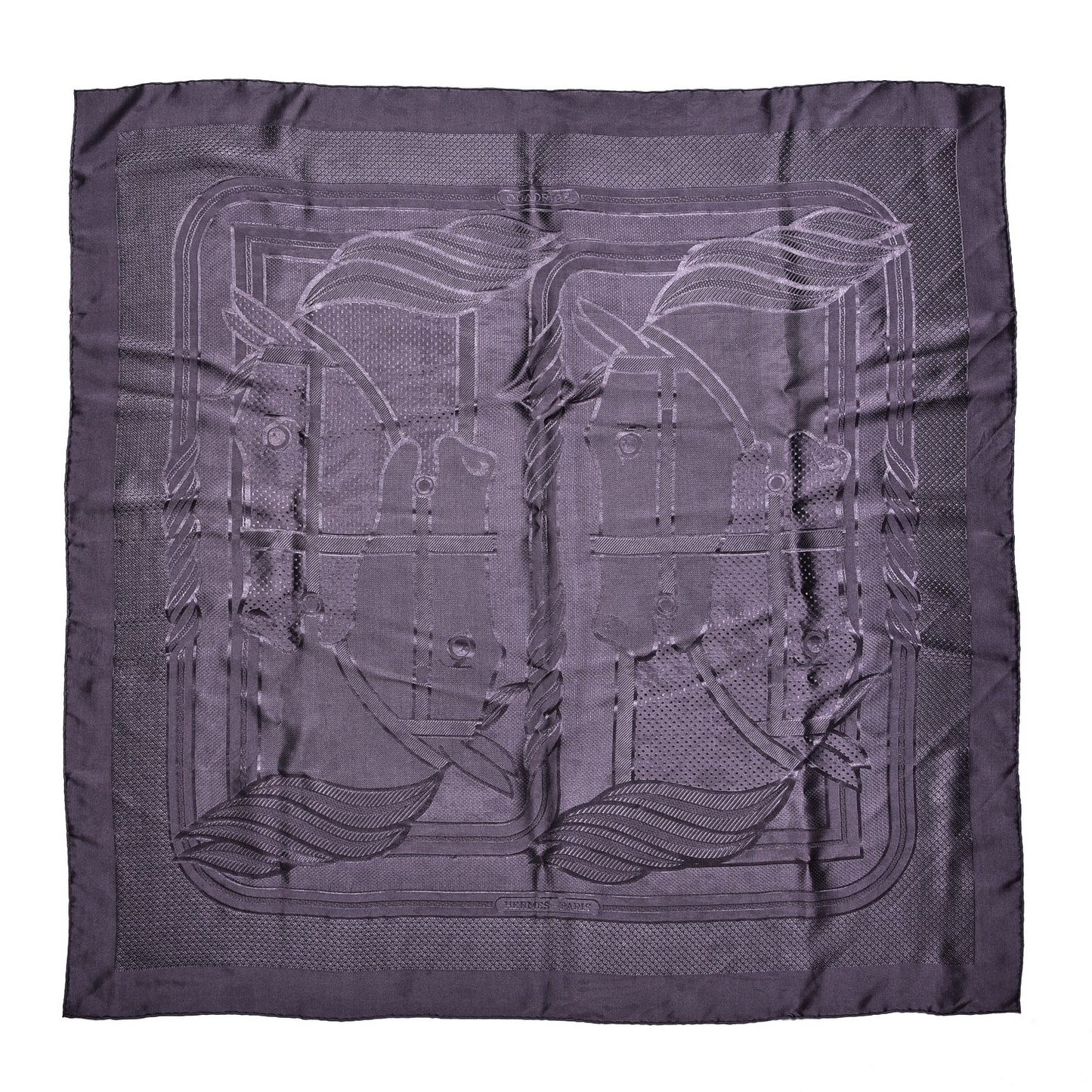Silk Quadrige Scarf 90