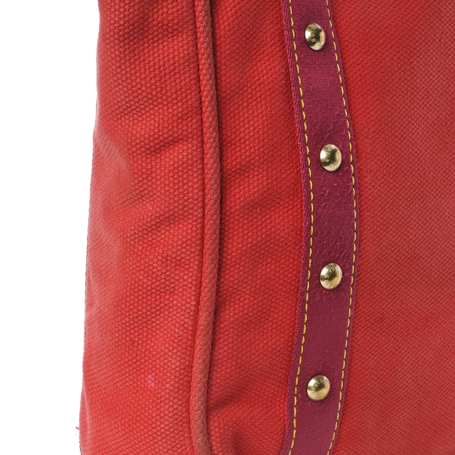 Louis Vuitton Toile Antigua Cabas MM Red 11 of 11