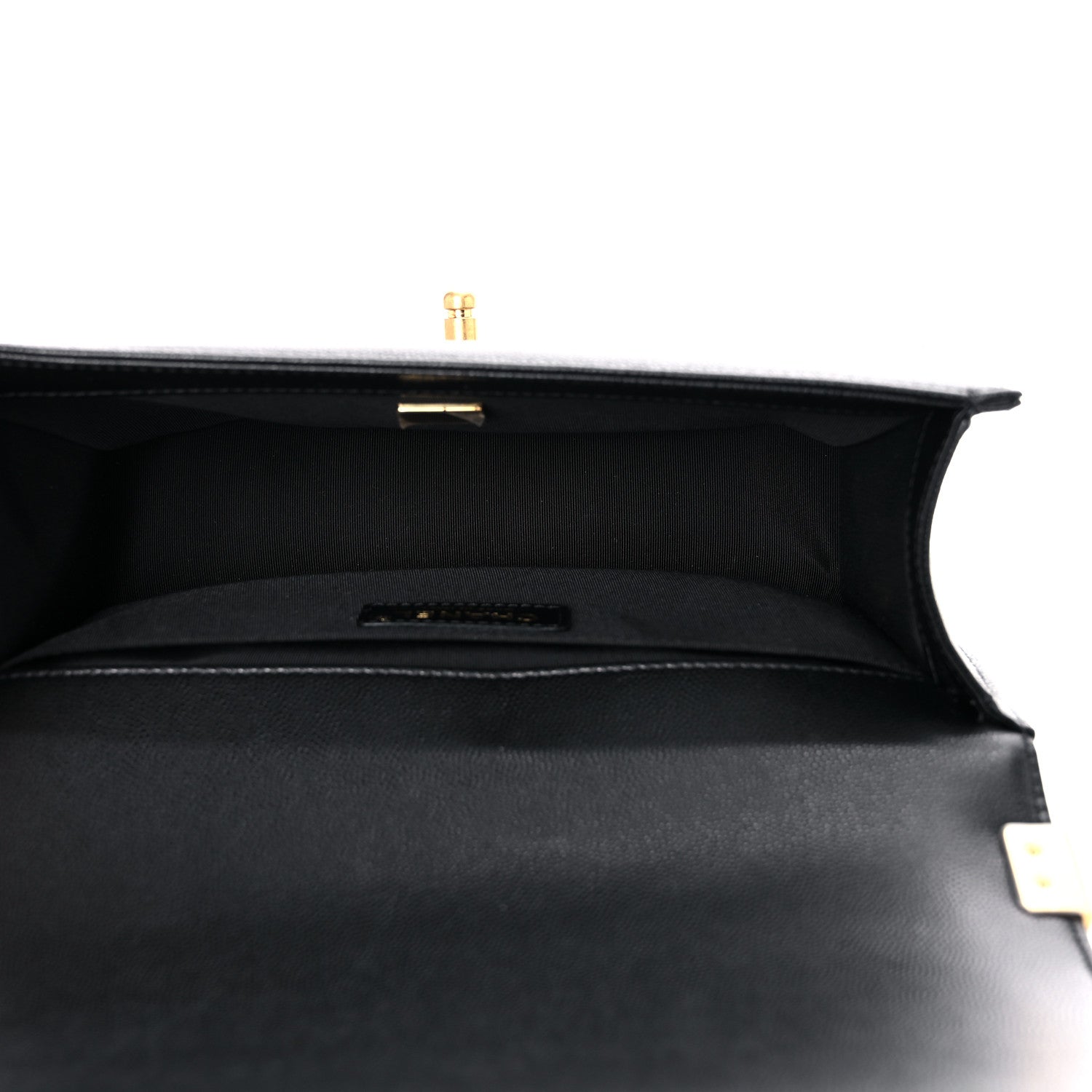 Chanel Caviar Quilted Medium Boy Flap Black 5 of 11