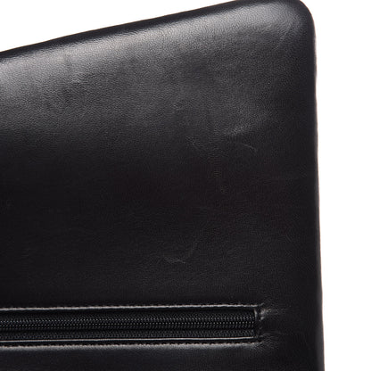 Chanel Lambskin Quilted Maxi Double Flap Black 15 of 19