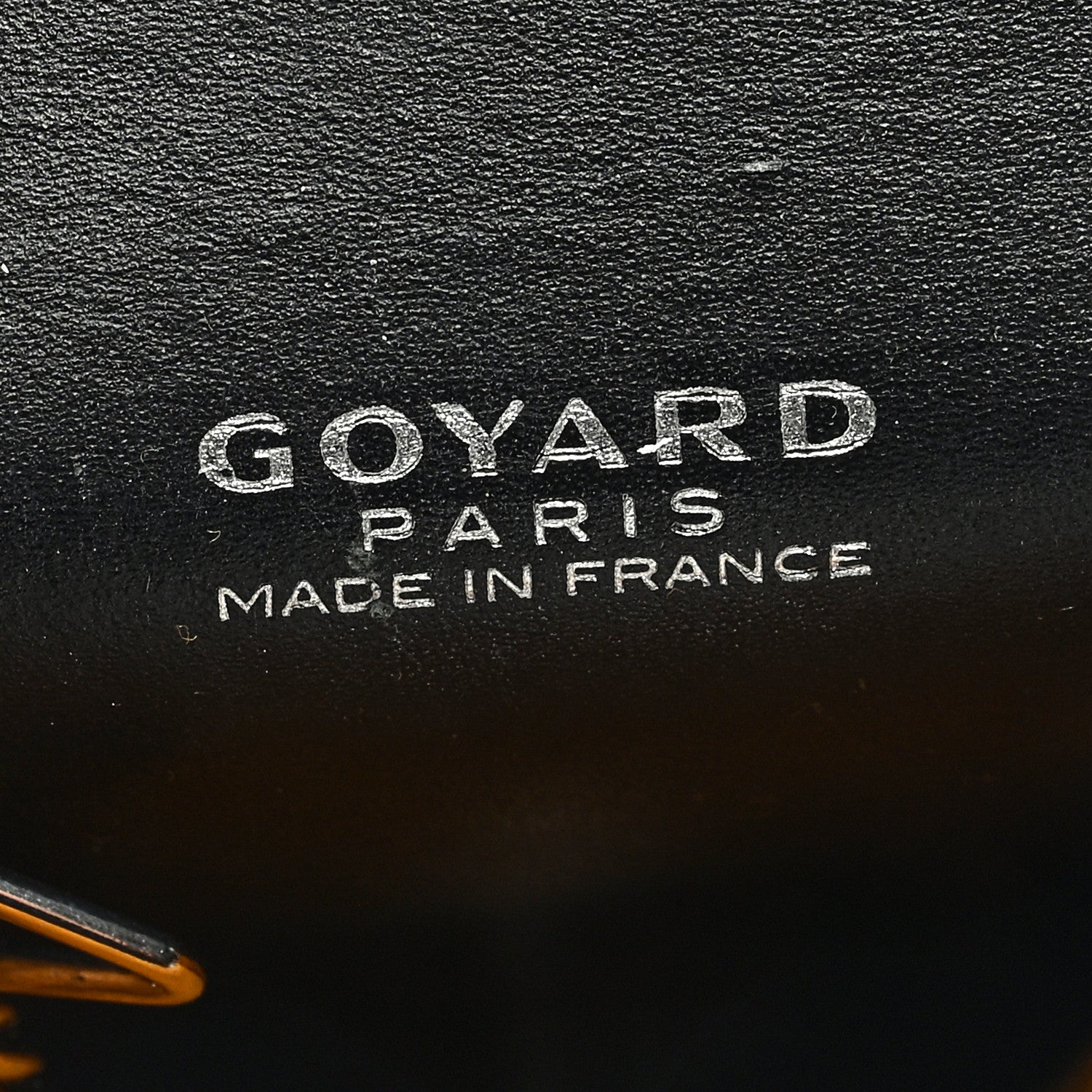 Goyard Goyardine Portier GM Key Pouch Black 6 of 6