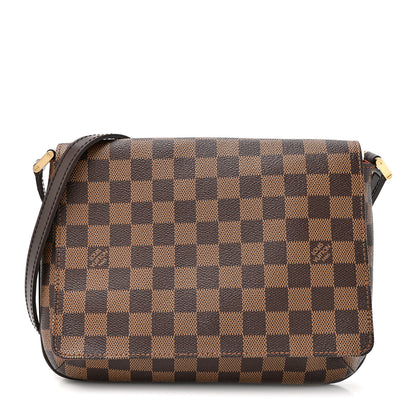 Louis Vuitton Damier Ebene Musette Tango Long Strap 1 of 8