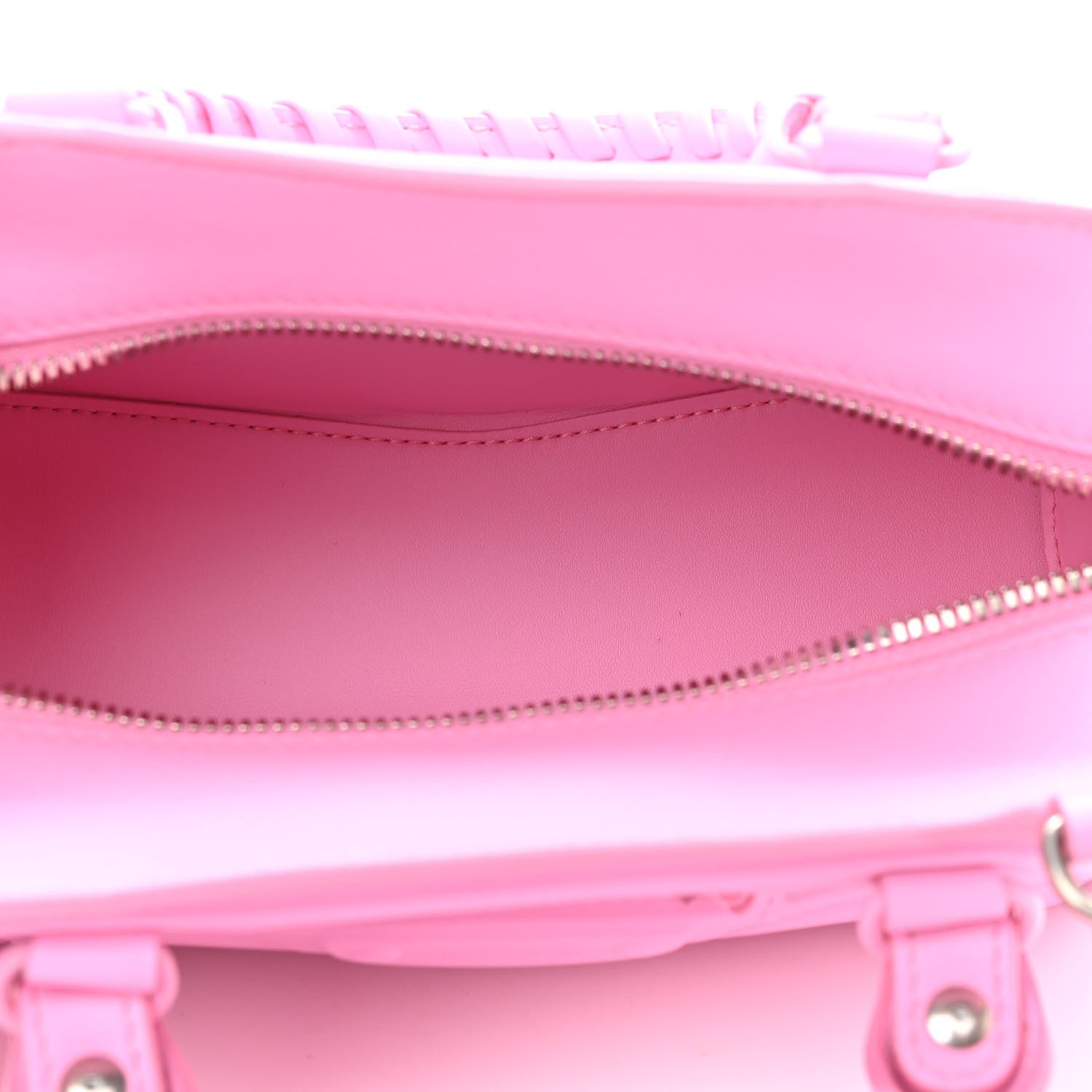 Balenciaga Cake Calfskin Tonal Hardware Mini Neo Classic City Rose 5 of 9
