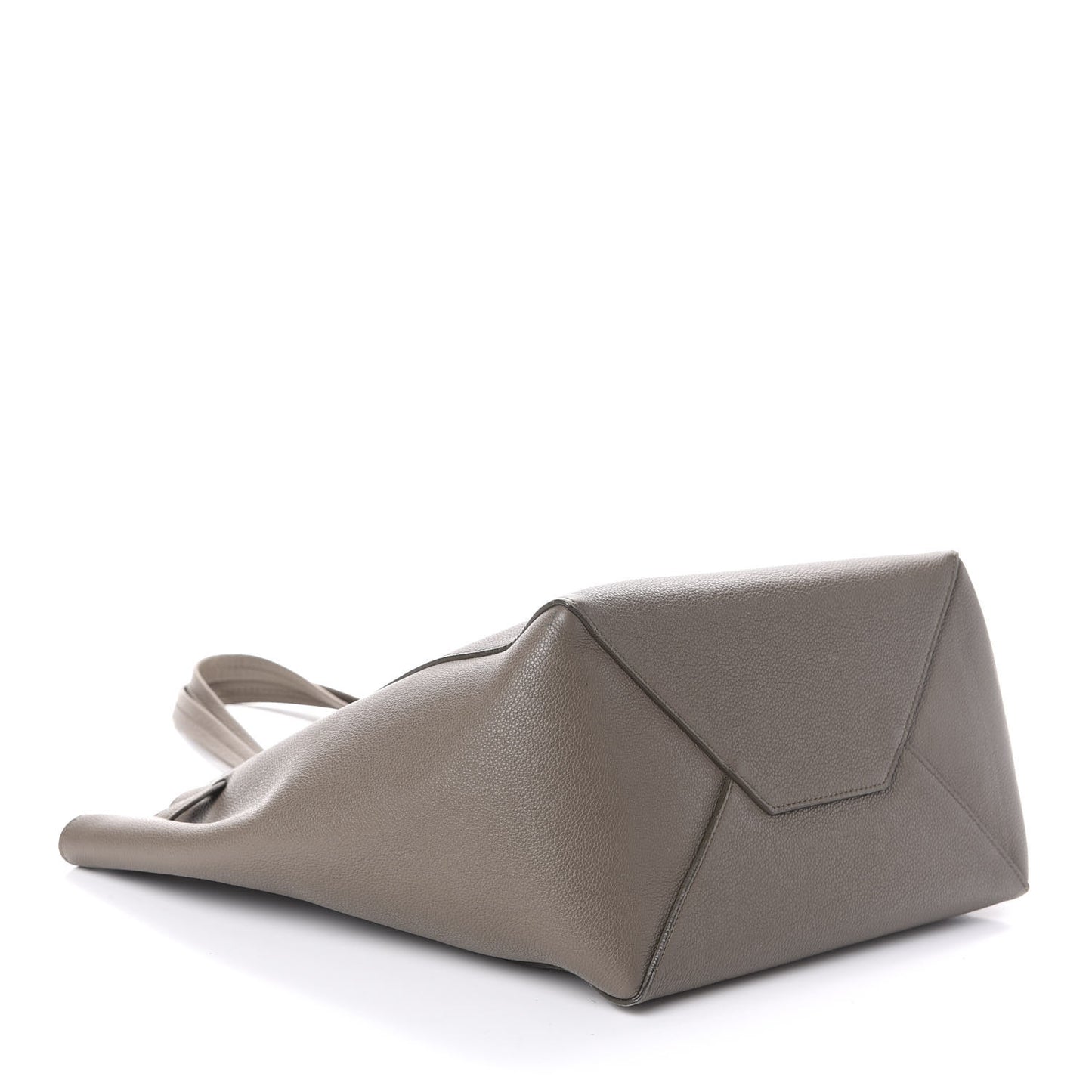 Soft Grained Calfskin Small Belt Cabas Phantom Taupe