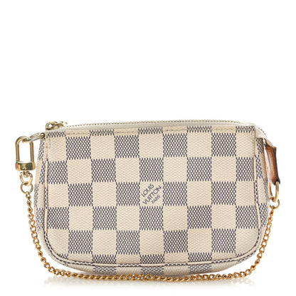 Louis Vuitton Damier Azur Mini Pochette Accessories 1 of 10
