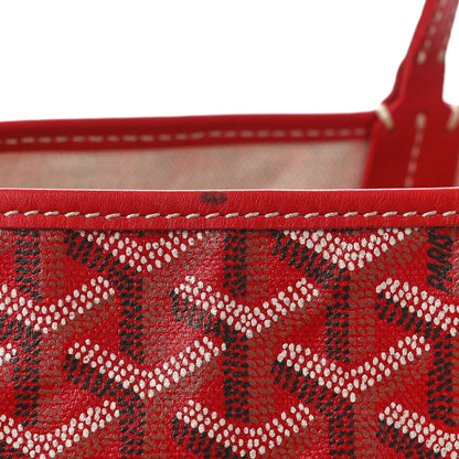 Goyard Goyardine Saint Louis PM Red 9 of 13