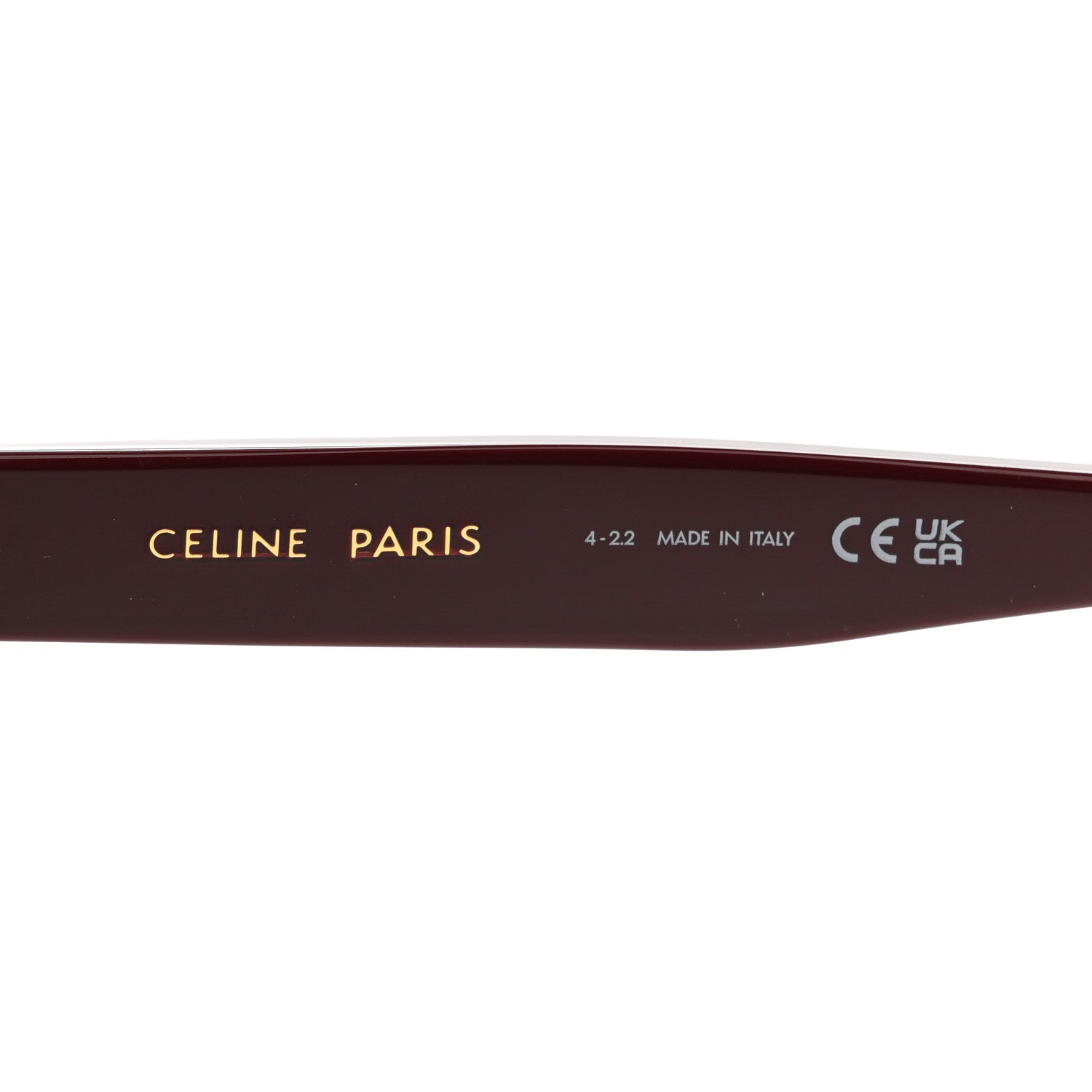 Celine Sunglasses CL 40198F Burgundy 6 of 7