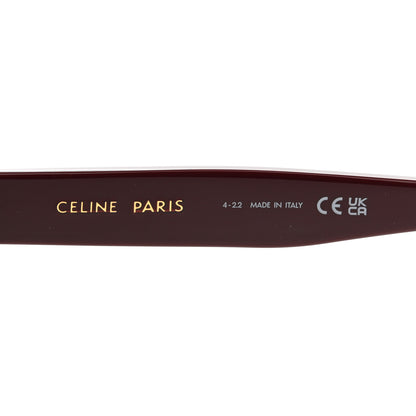 Celine Sunglasses CL 40198F Burgundy 6 of 7