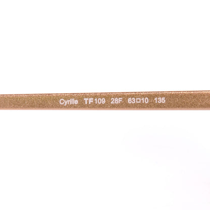 Tom Ford Cyrille Sunglasses TF109 Rose Gold 4 of 6