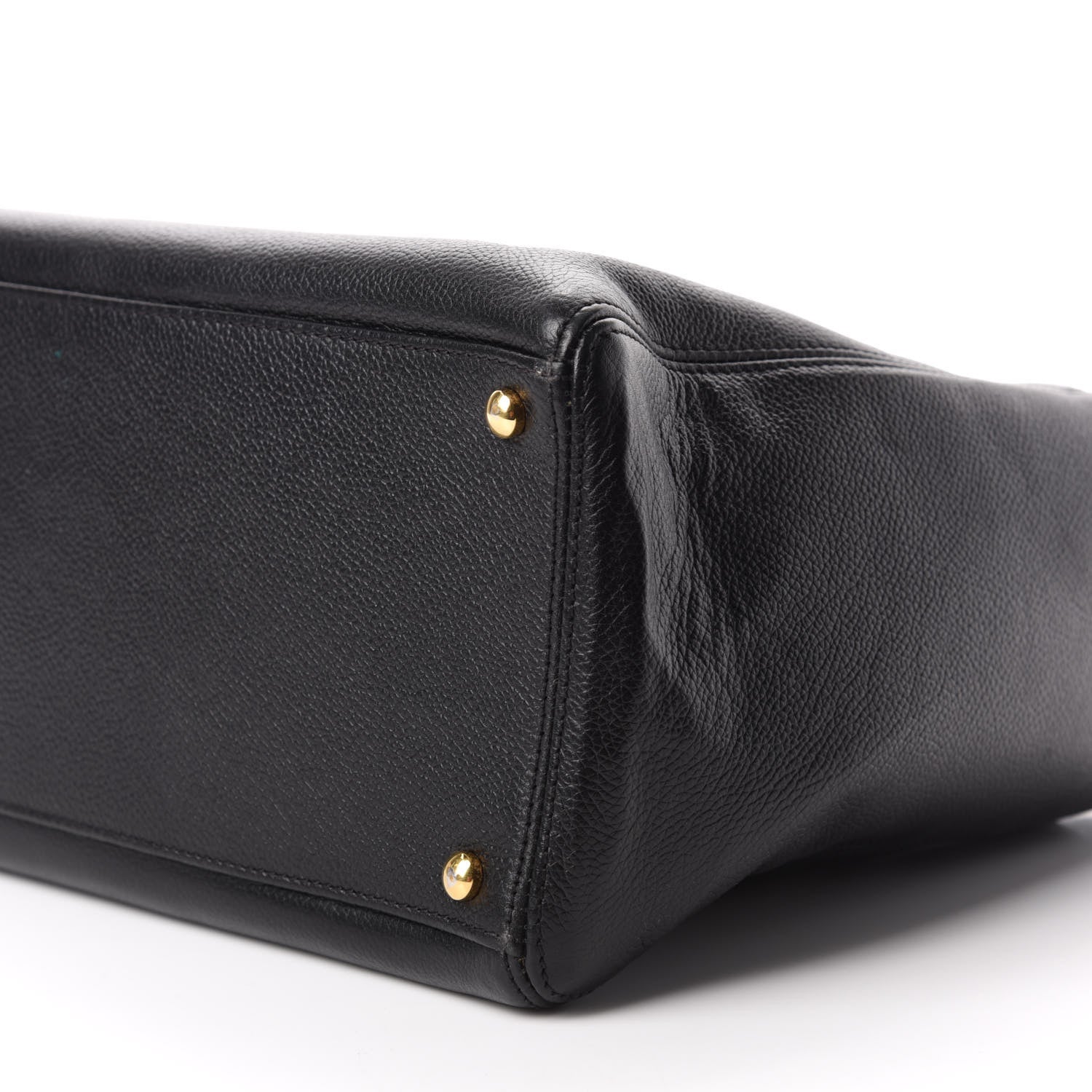 Chanel Calfskin Cerf Executive Shopper Tote Black 9 of 10