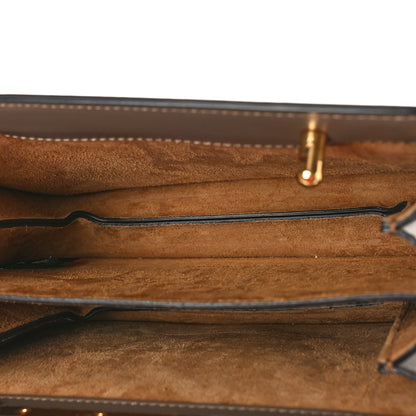 Fendi Vitello King Luxor Fendi Touch Shoulder Bag Tartufo 5 of 8