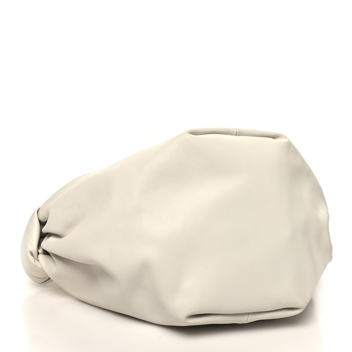 Calfskin Mini Double Knot Bag White