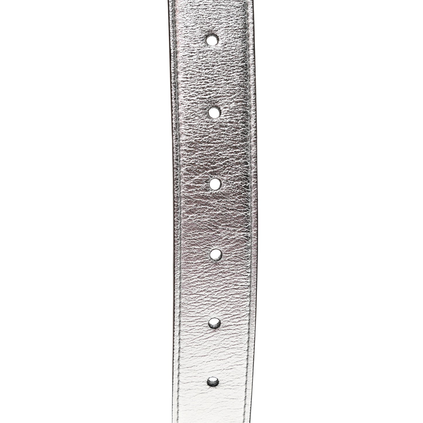 Vitello Catalan Mirror Multi Accessory Belt Argento