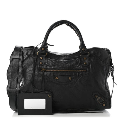 Balenciaga Agneau Classic Hardware City Black 1 of 10