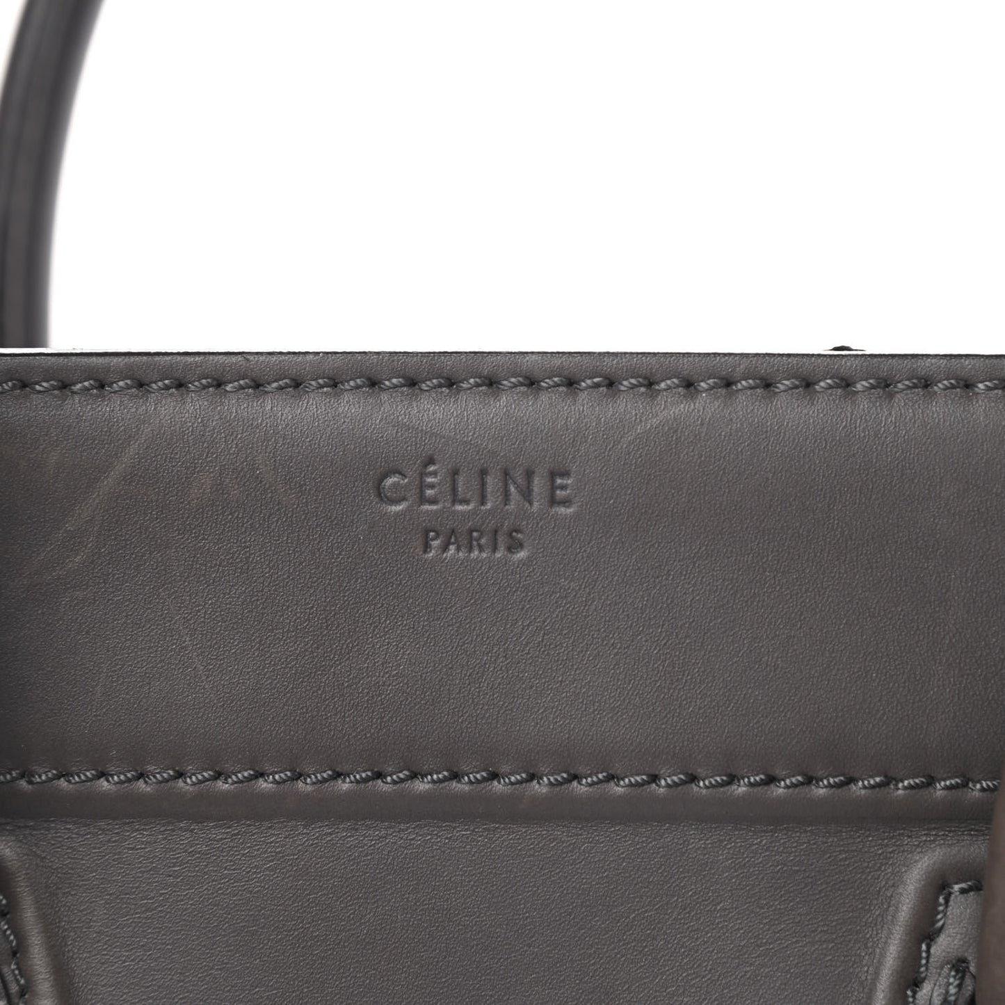 Smooth Calfskin Medium Phantom Luggage Grey