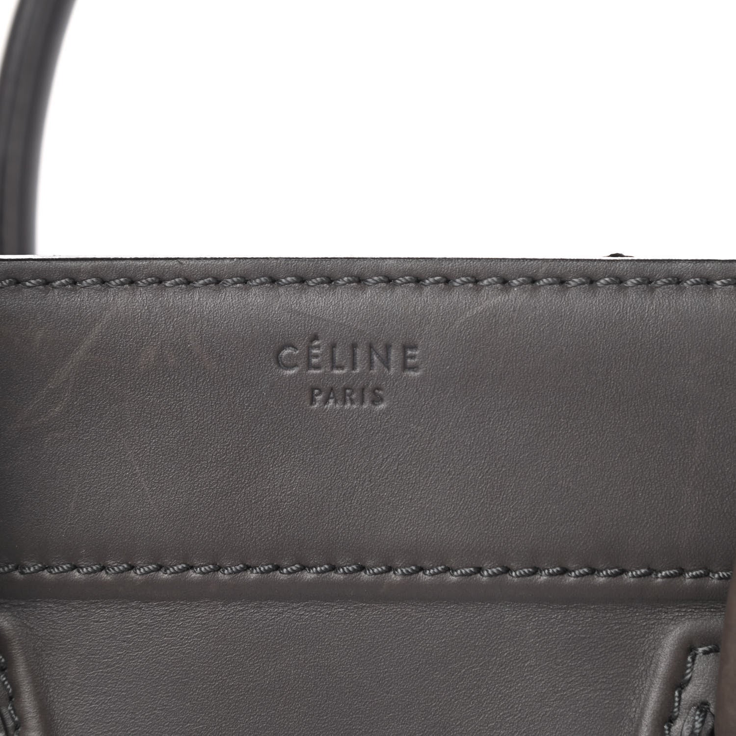 Celine Smooth Calfskin Medium Phantom Luggage Grey 6 of 22