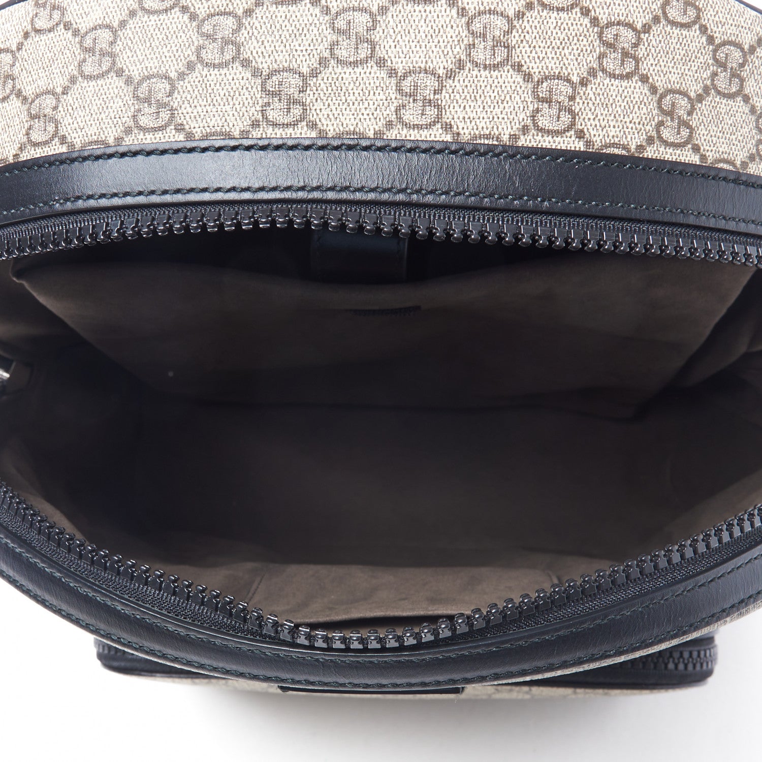 Gucci GG Supreme Monogram Medium Backpack Black 6 of 10