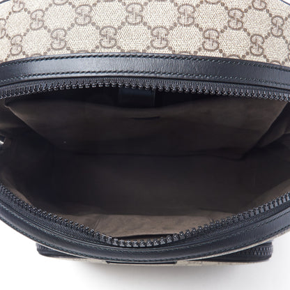 Gucci GG Supreme Monogram Medium Backpack Black 6 of 10