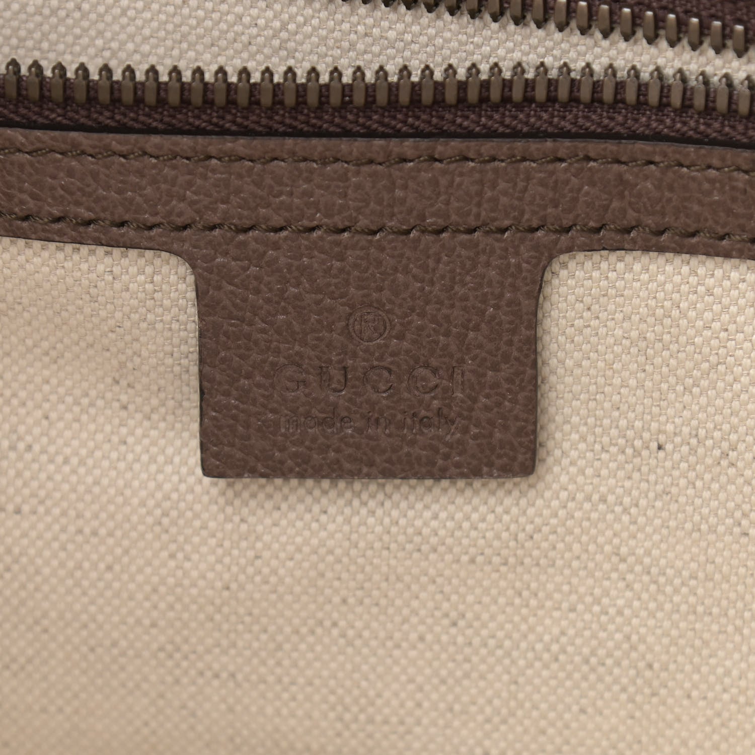 Gucci GG Supreme Monogram Web Small Ophidia Half Moon Hobo Brown 6 of 9