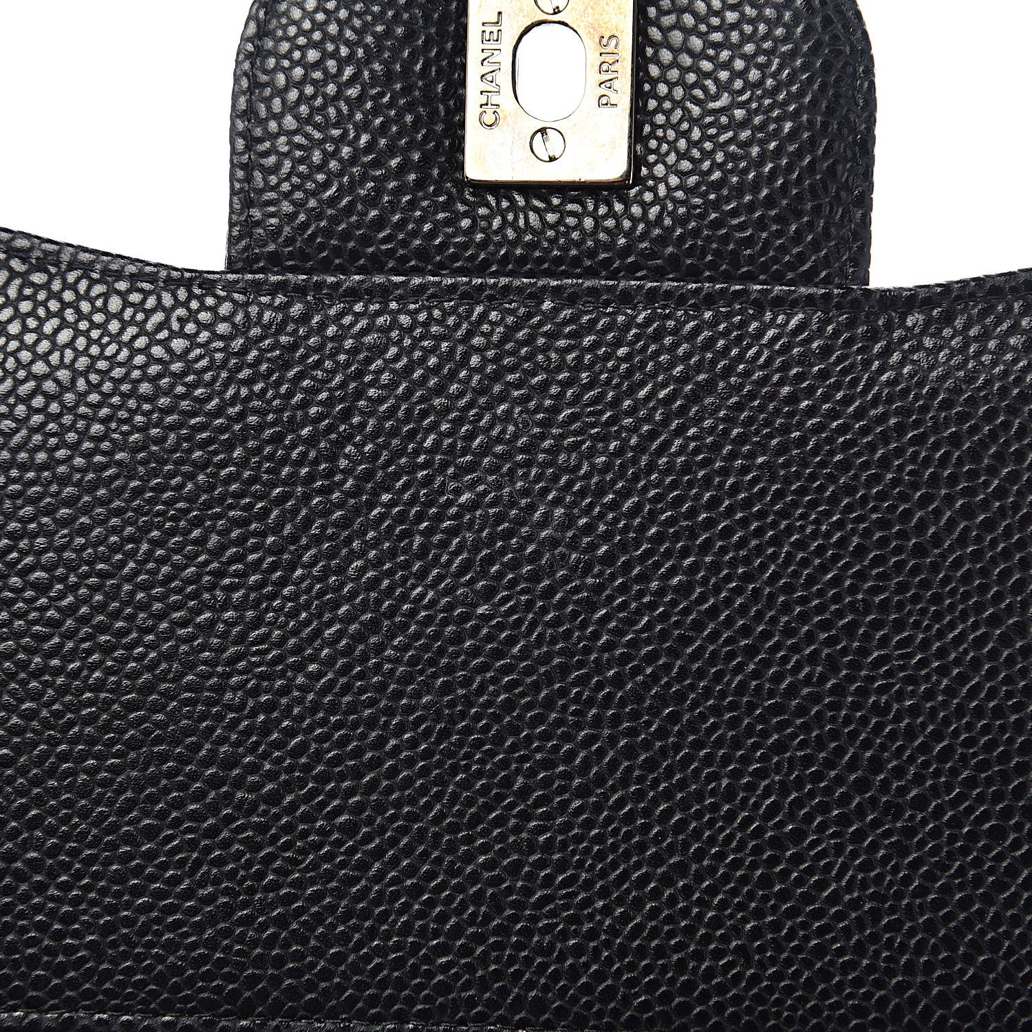 Chanel Caviar Quilted Jumbo Double Flap Black 8 of 17