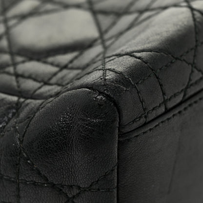 Christian Dior Lambskin Cannage Medium Lady Dior Black 12 of 30