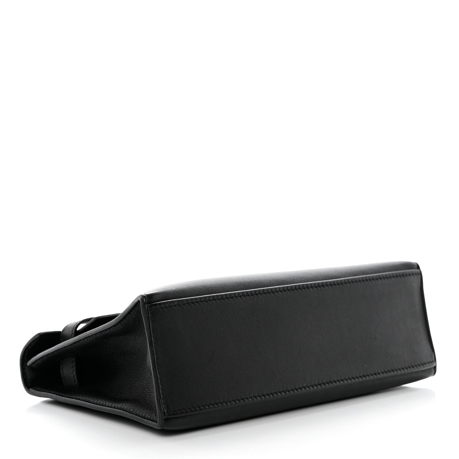 Hermes Swift Kelly Pochette Clutch Black 4 of 12