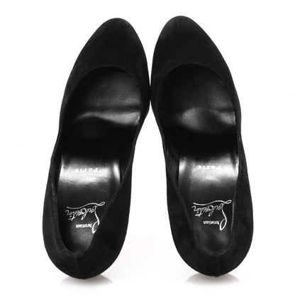 Christian Louboutin Veau Velours Dolly 100 Pumps 41 Black 2 of 9