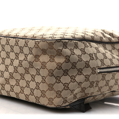 Gucci Monogram Travel Backpack Dark Brown 10 of 11