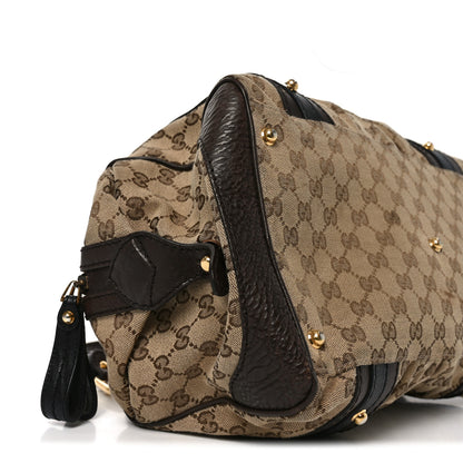 Gucci Monogram Medium Interlocking Icon Tote Dark Brown 9 of 12