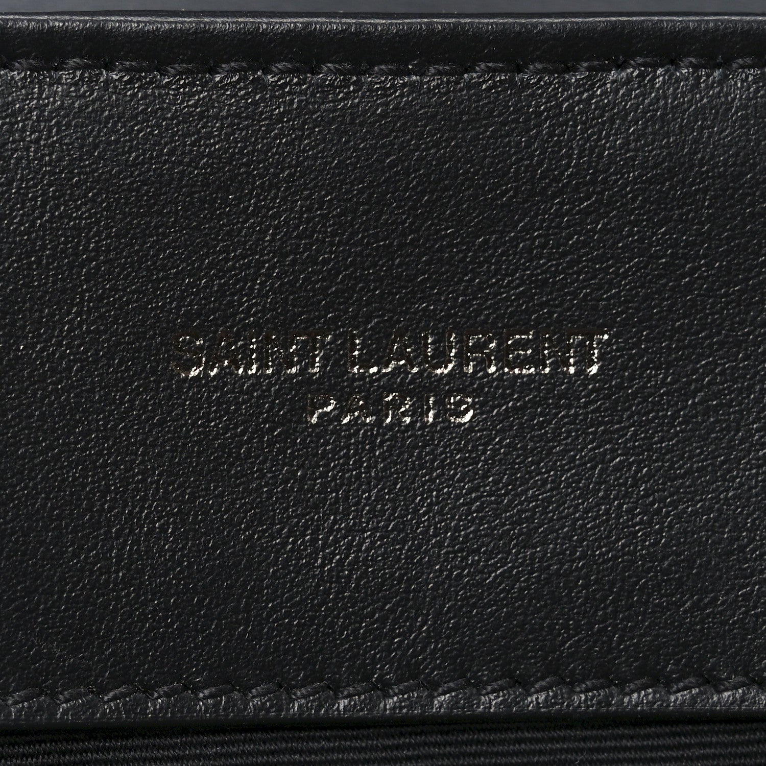 Saint Laurent Calfskin Y Quilted Monogram Monochrome Medium Loulou Chain Satchel Black 6 of 10