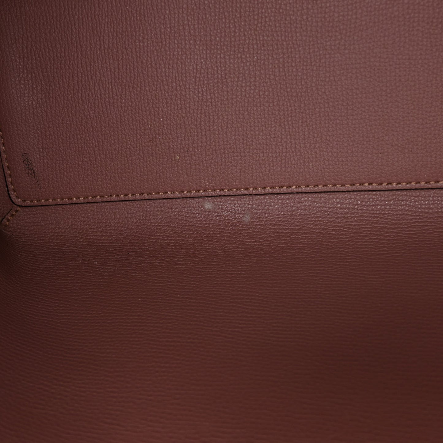 Grainy Calfskin Haymarket Check Medium Reversible Tote Dusty Pink