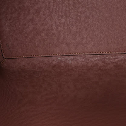 Burberry Grainy Calfskin Haymarket Check Medium Reversible Tote Dusty Pink 20 of 20