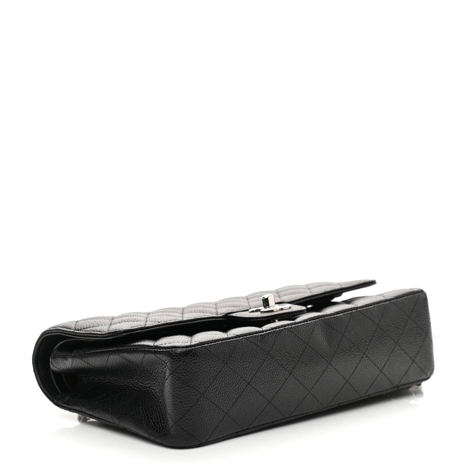 Chanel Caviar Quilted Medium Double Flap Black 4 of 10