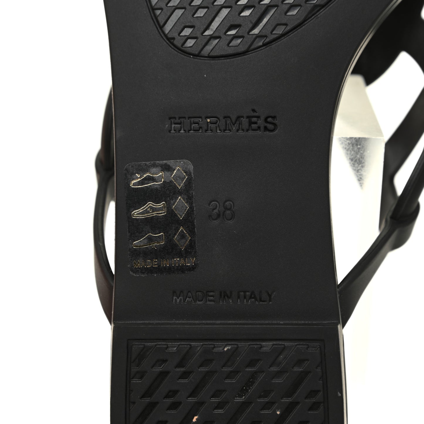 Rubber Womens Egerie Sandals 38 Black