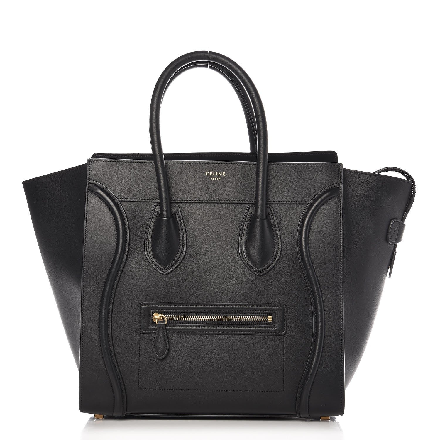 Celine Smooth Calfskin Mini Luggage Black 1 of 15