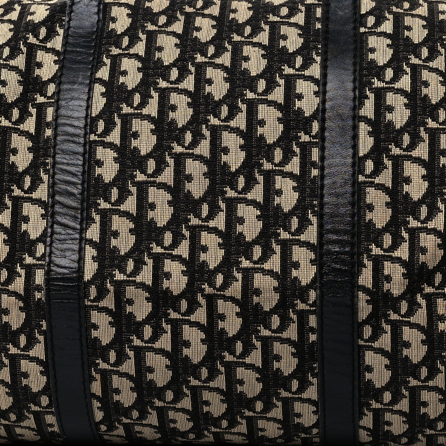 Christian Dior Monogram Duffle Black 7 of 14
