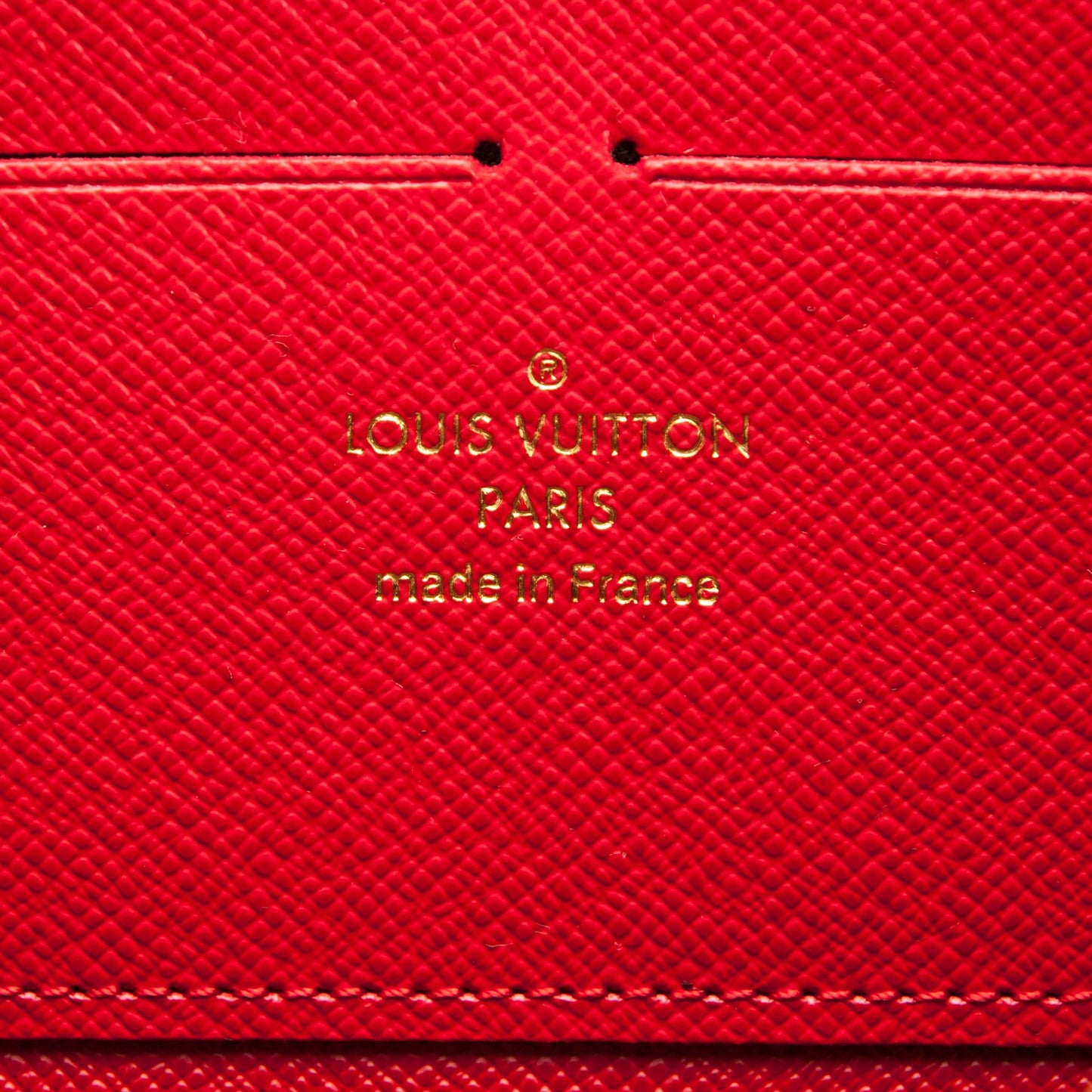 Monogram Retiro Zippy Wallet Cherry