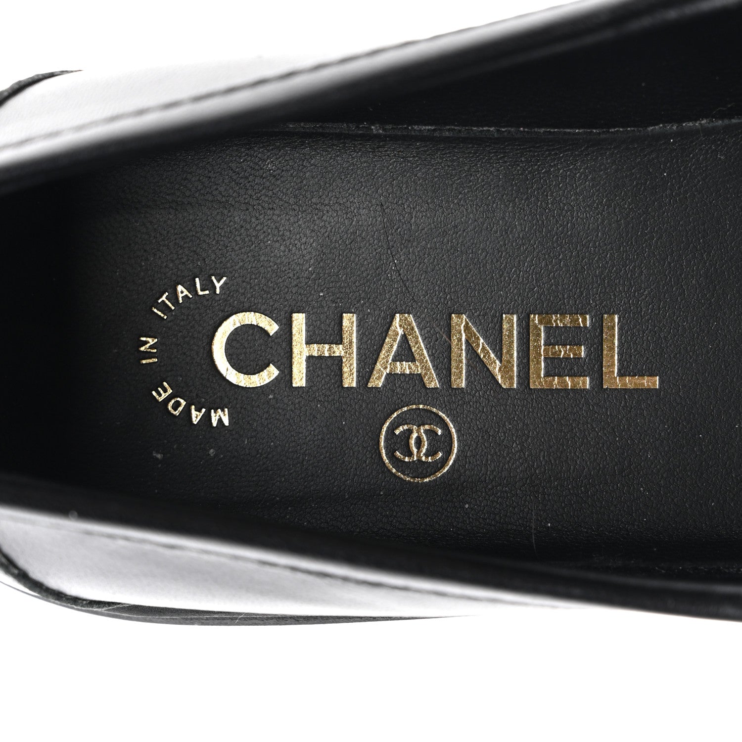 Chanel Lambskin Quilted CC Turnlock Loafers 39 Black 7 of 8