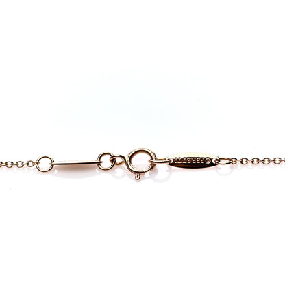 Tiffany 18K Yellow Gold Diamond .12ct Elsa Peretti Diamonds by the Yard Pendant Necklace 4 of 5