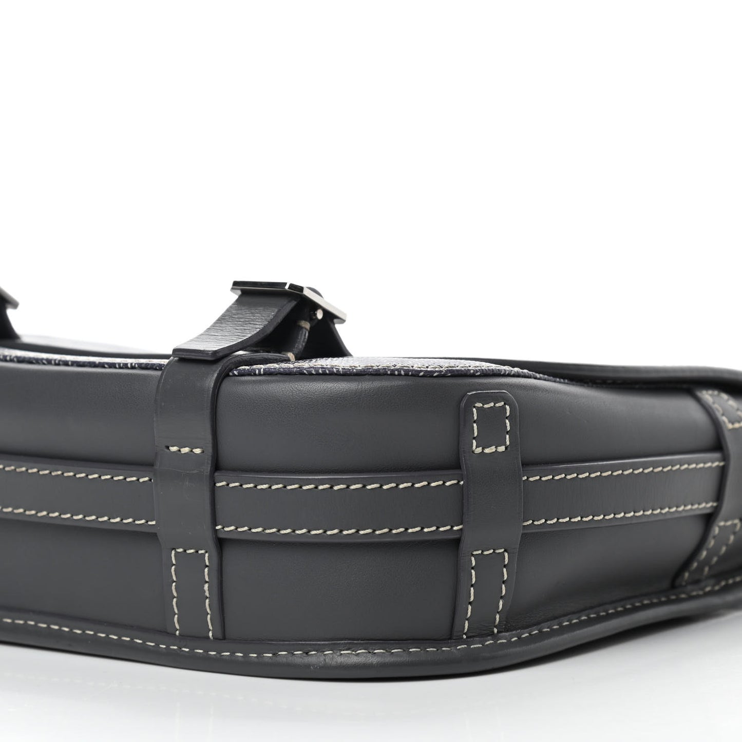 Goyardine Belvedere PM Messenger Bag Grey
